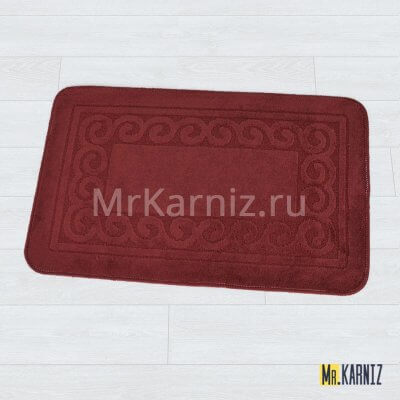 Коврик в ванную ТН бордо