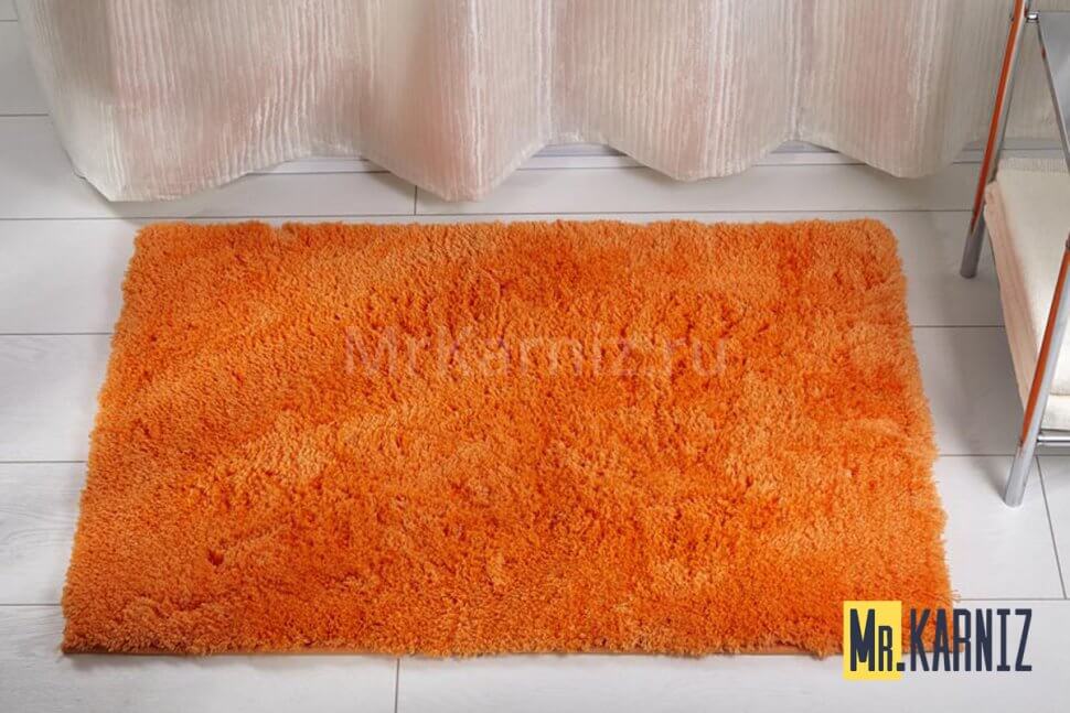 Коврик для ванной Тиволи оранжевый