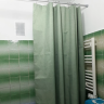 Штора для ванной LEN 240х200 см зеленая фото 17